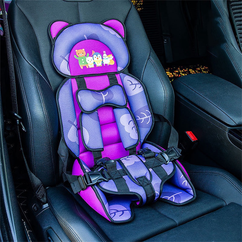 [Hàng HOT] Ghế ngồi ô tô cho bé - Đai an toàn cho bé thoáng khí Hình dạng hoạt hình dễ thương (trẻ em dưới 12 tuổi)【Southdakota051】