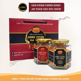 [Mã FMCGMALL -8% đơn 250K] [15g] Đông Trùng Hạ Thảo LADOGA sấy thăng hoa đóng hộp lịch sự 15 gram