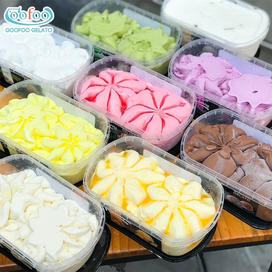 Kem hộp 1 lít Goofoo