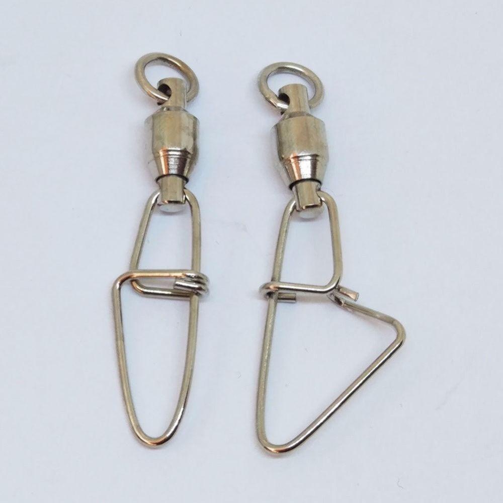 MUVAKO Khóa Câu Cá  Vòng Nhẫn Cứng 0 Chốt# - 8# Quả Bóng Câu Cá Chuyên Dụng Chất Lượng Cao