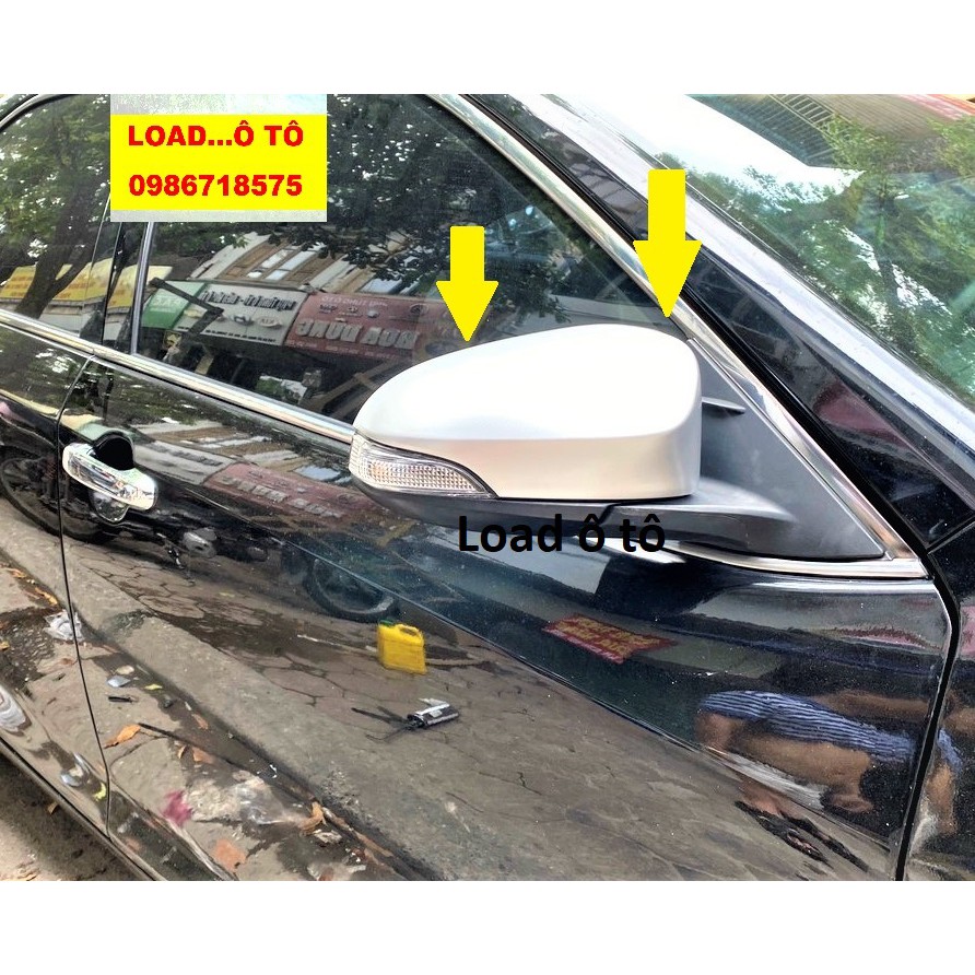 Ốp Gương Chiếu Hậu Xe Ford Everest 2018-2021 Mẫu Bạc Mờ Cao Cấp Nhất Thị Trường