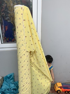 Vải voan dày dặn