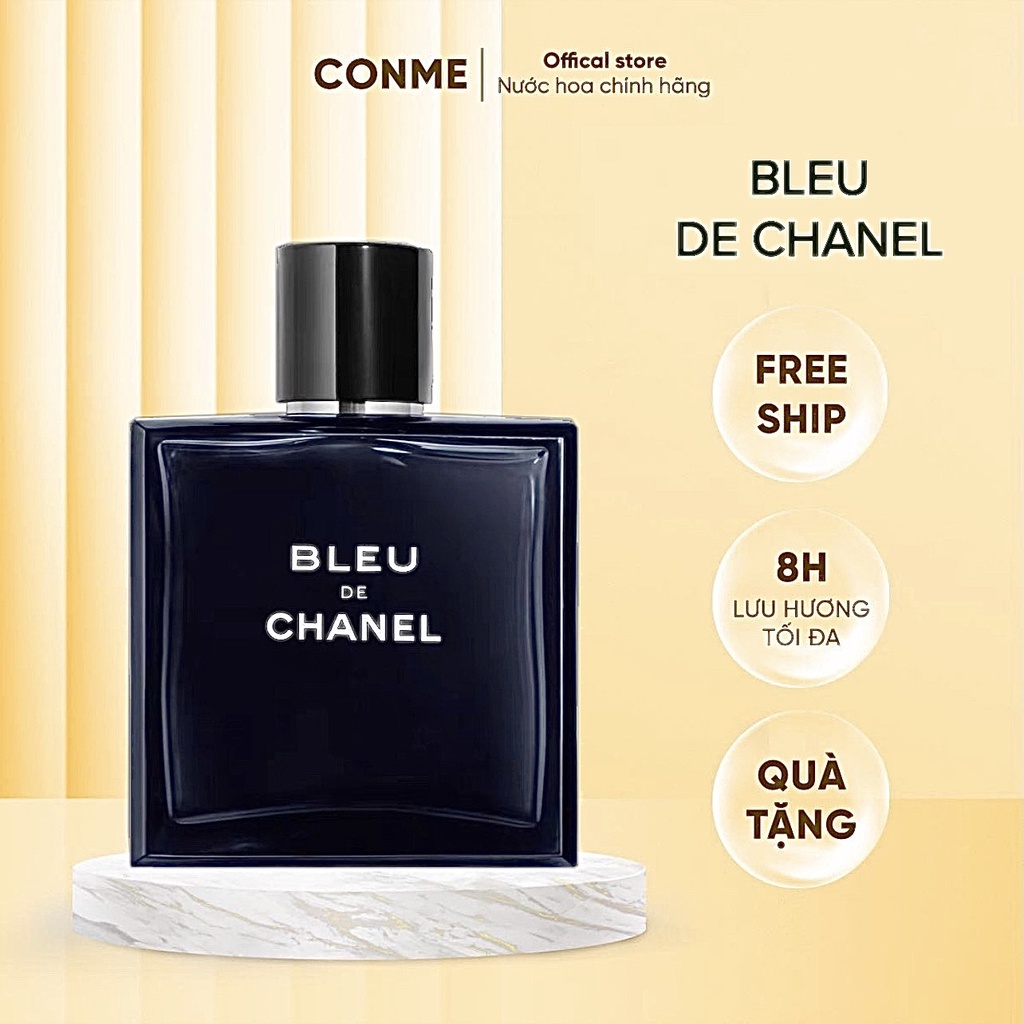 Nước hoa nam Bleu Chanel 100ml thơm lâu giá rẻ chính hãng