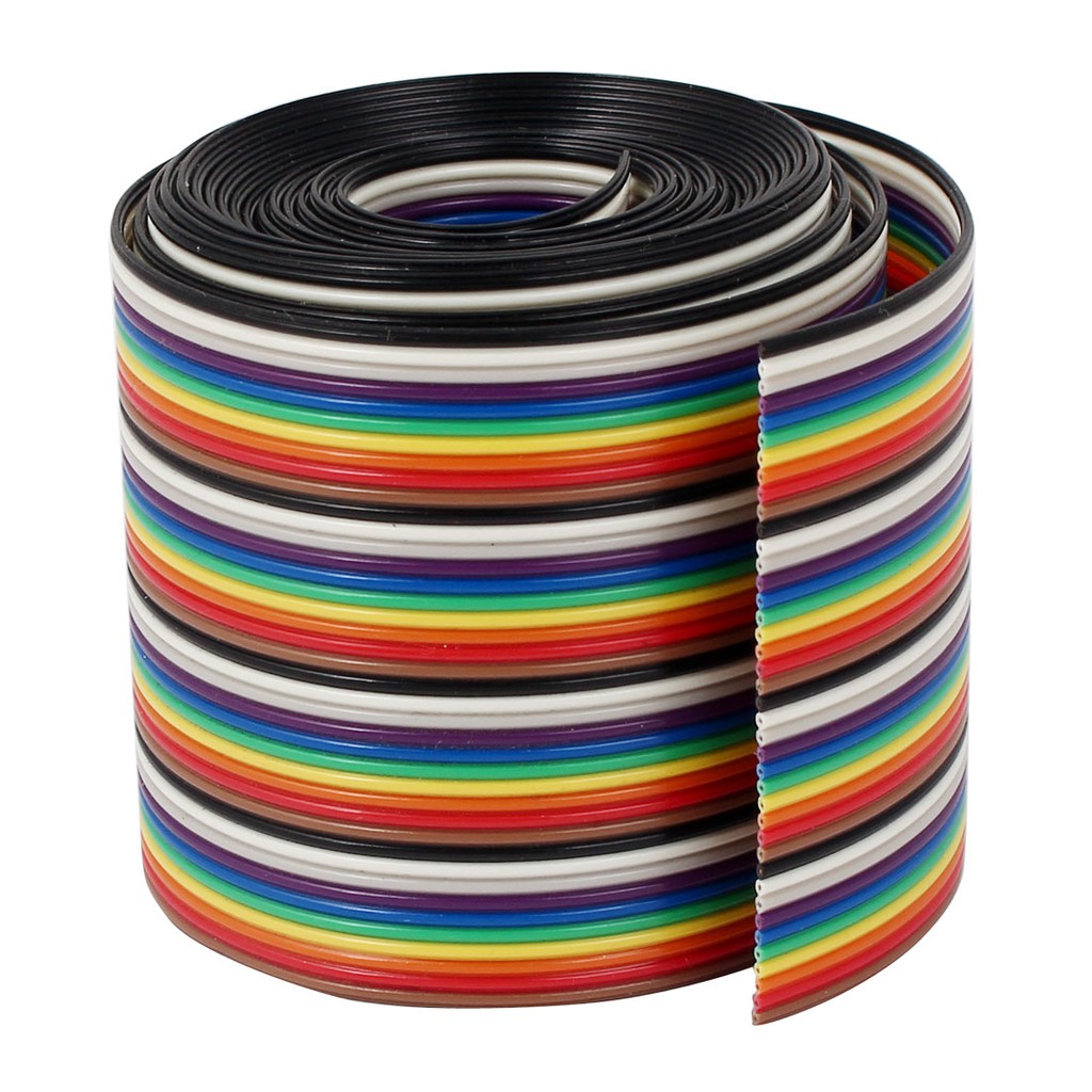 dây bẹ 7 màu 40P 2.54