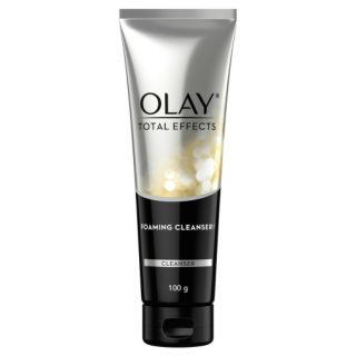 Sữa rửa mặt tạo bọt Olay total effects 100g
