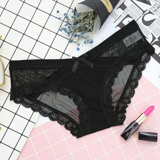 QUẦN LÓT CẠP CHÉO ĐÍNH NƠ XINH