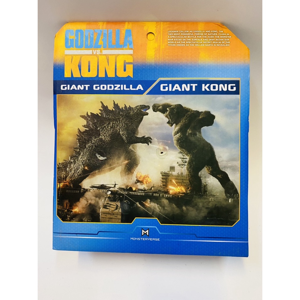 Bộ đồ chơi godzilla vs kong