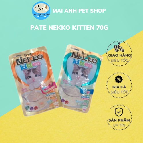 Pate cho mèo con - Nekko Kitten 70g