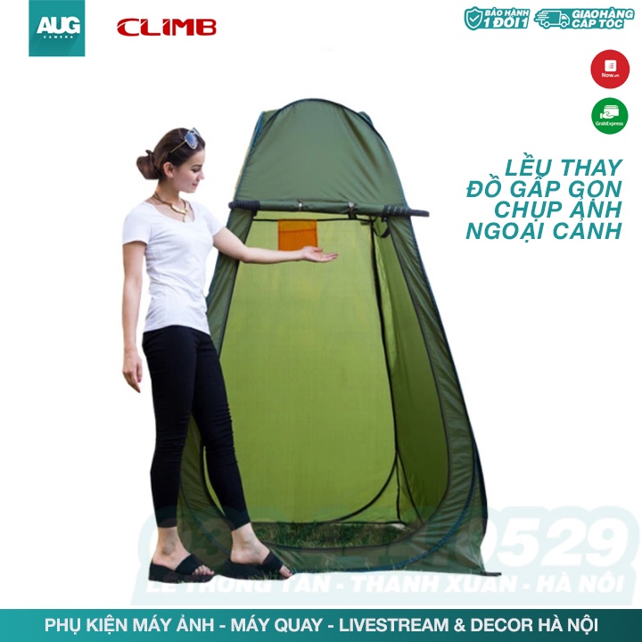 Phòng thay đồ di động, Lều cắm trại, Lều thay đồ chụp ảnh ngoài trời Lookbook - AUG Camera &amp; Decor Hà Nội