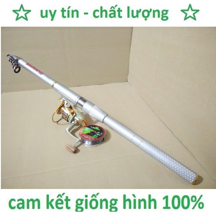 Bộ Cần Shimano 3m Kèm Máy EF5000 - Tặng Chuông Báo Cá Tự Động