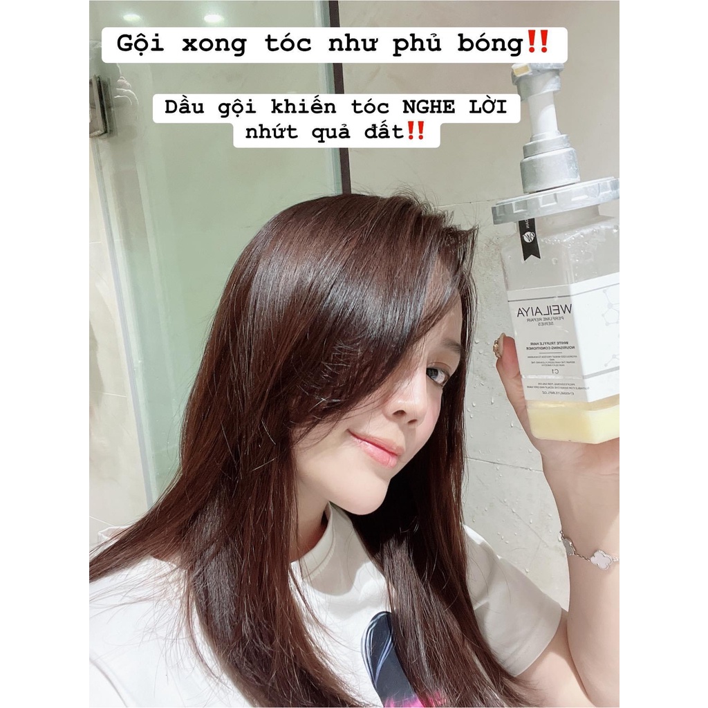 Dầu Xả Phục Hồi Đa Tầng Weilaiya White Truffle Hair Nourishing Conditioner Nấm Truffle 450ml