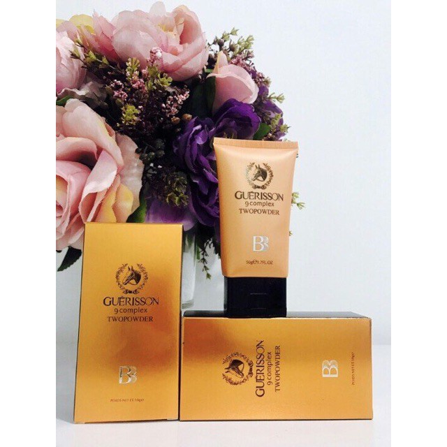 Kem nền BB Guerisson 9 Complex 50g cream che khuyết điểm cho da nhạy cảm da dầu mụn kem mac cilo fit me Queen Beauty | BigBuy360 - bigbuy360.vn