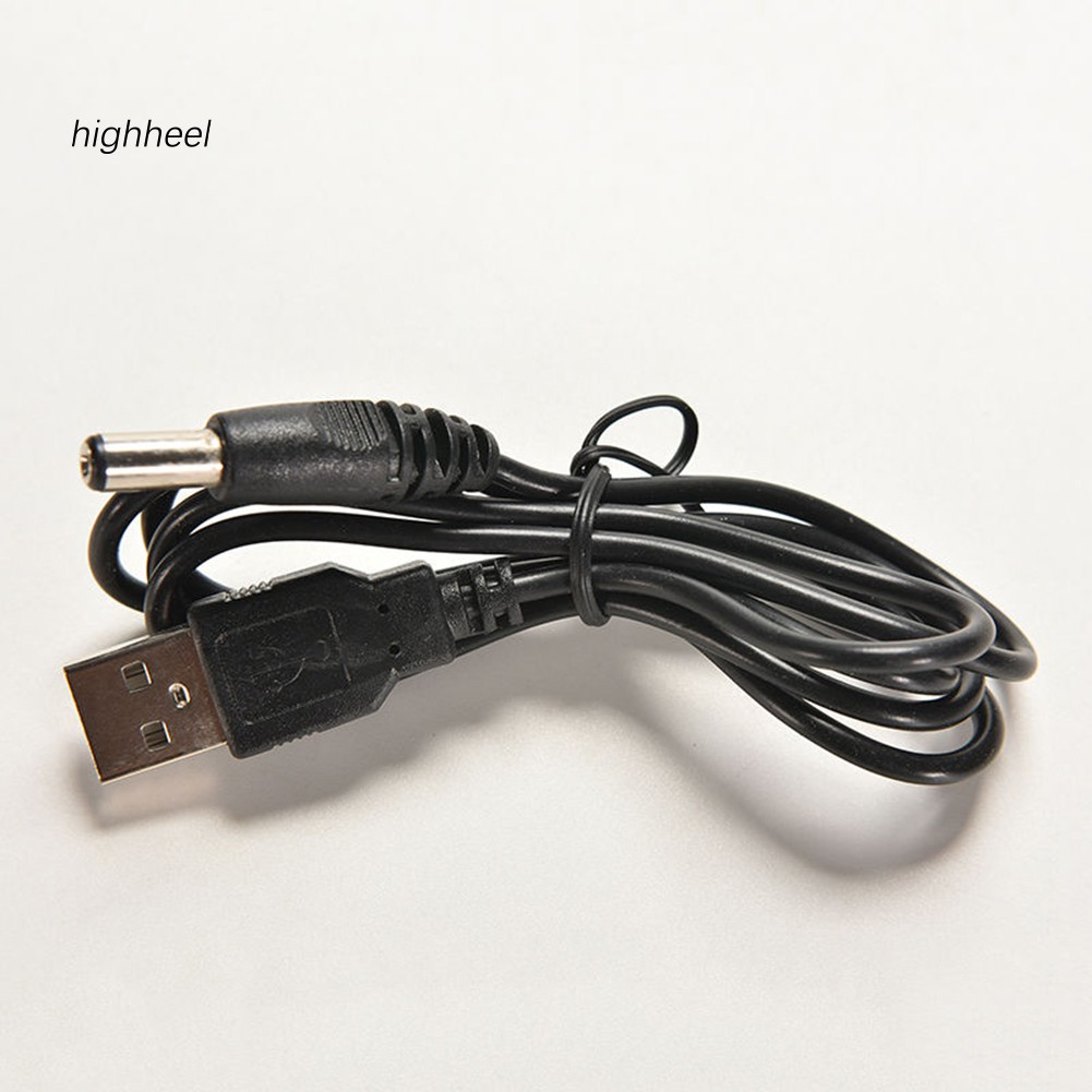 Dây Cáp Nối Nguồn Chuyển Đổi USB 2.0 Male AC Sang DC 5.5mmx2.1mm