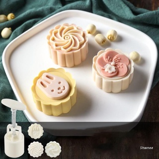 Khuôn nhấn tạo hình làm bánh trung thu / bánh trung thu / bánh trung thu diy