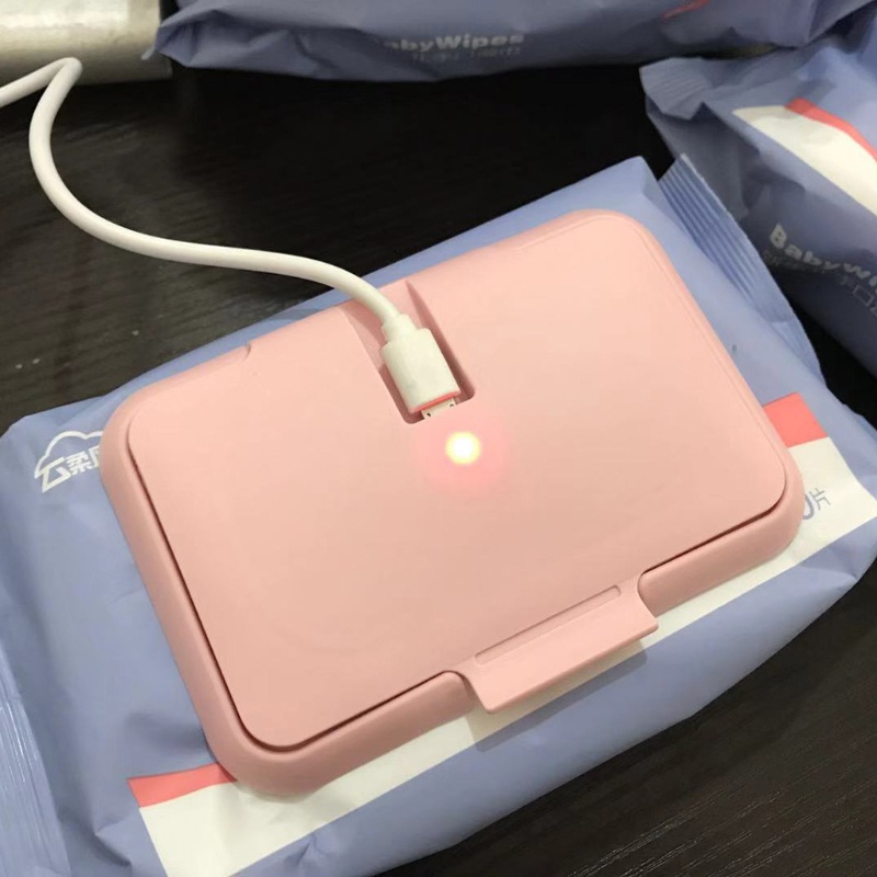 Hộp đựng khăn giấy giữ ấm USB cho bé
