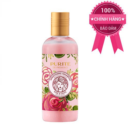 Dầu Gội Mềm Mượt Purité Hoa Hồng và Dầu Ôliu - 250ml