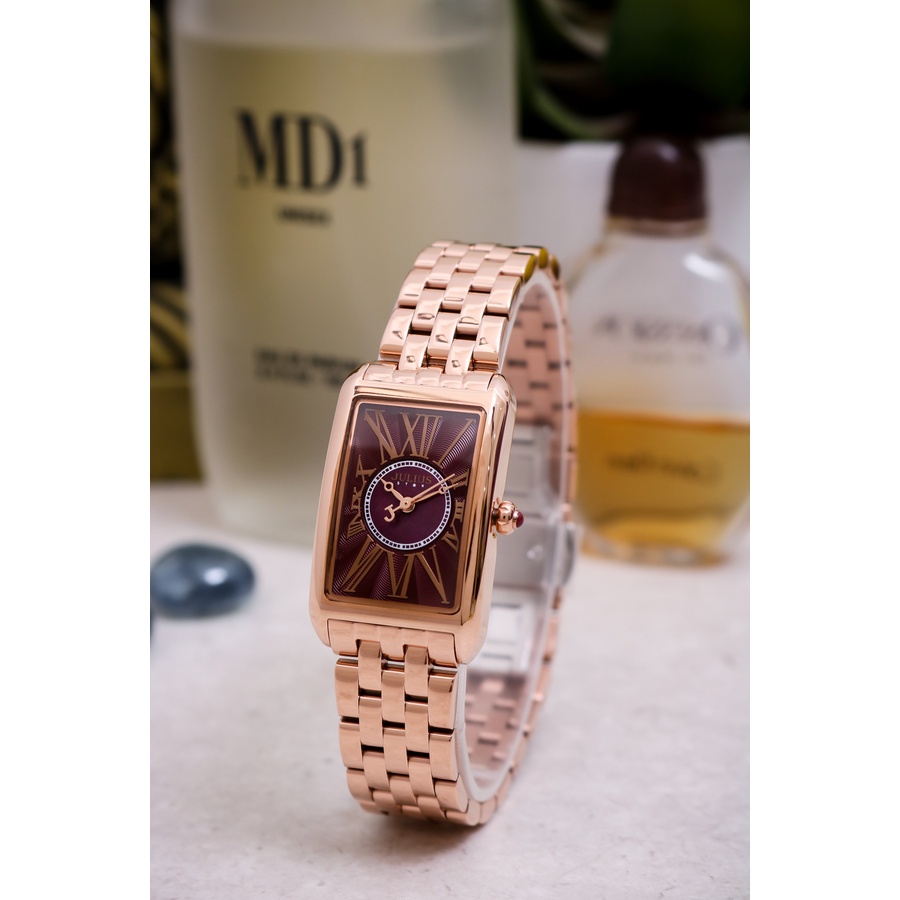 Đồng hồ nữ JS-060 Julius Hàn Quốc dây thép kính sapphire (chọn màu)