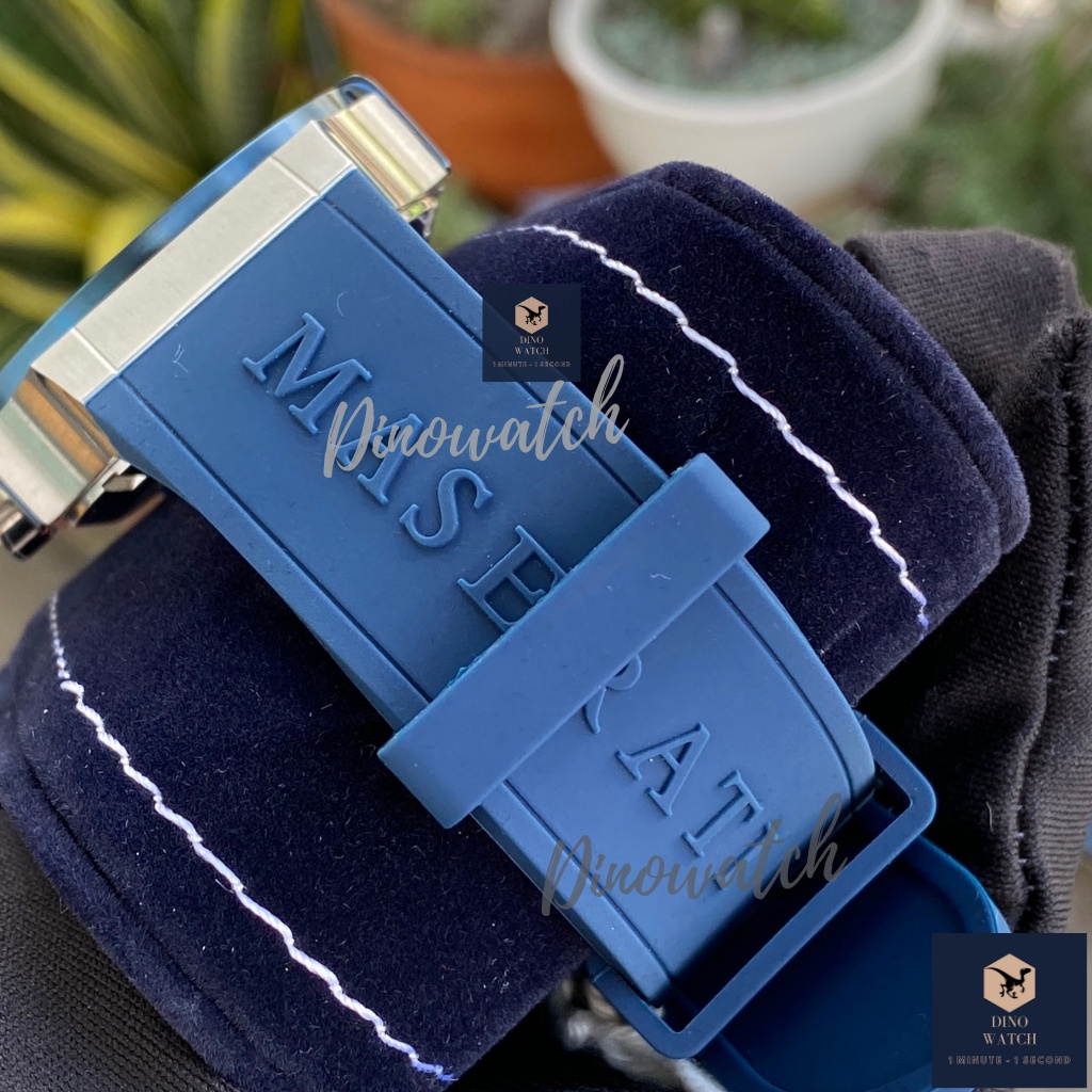 Đồng Hồ Nam Maserati Potenza R8821108028 Dây Cao Su Màu Xanh , Máy Automatic , Size 42mm