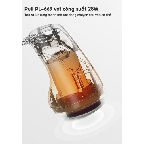 Máy massage bụng giảm béo cầm tay Puli PL-669 - 8 đầu | OKbuy