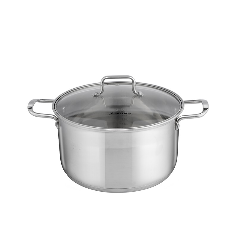 [Mã LIFEMALL9915 giảm 12% đơn 99K] Bộ nồi inox Smartcook 2101OL size 16-20-24cm