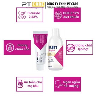 Pt care nước súc miệng kin gingival ngăn ngừa viêm nướu 250ml - ảnh sản phẩm 3