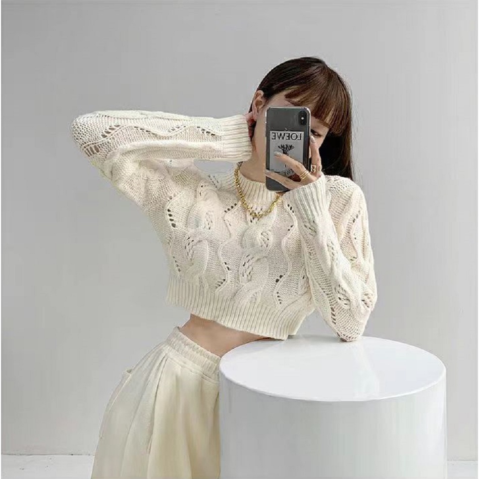 NRVP Áo KhoáC Cardigan Tay DàI Phong CáCh HàN QuốC