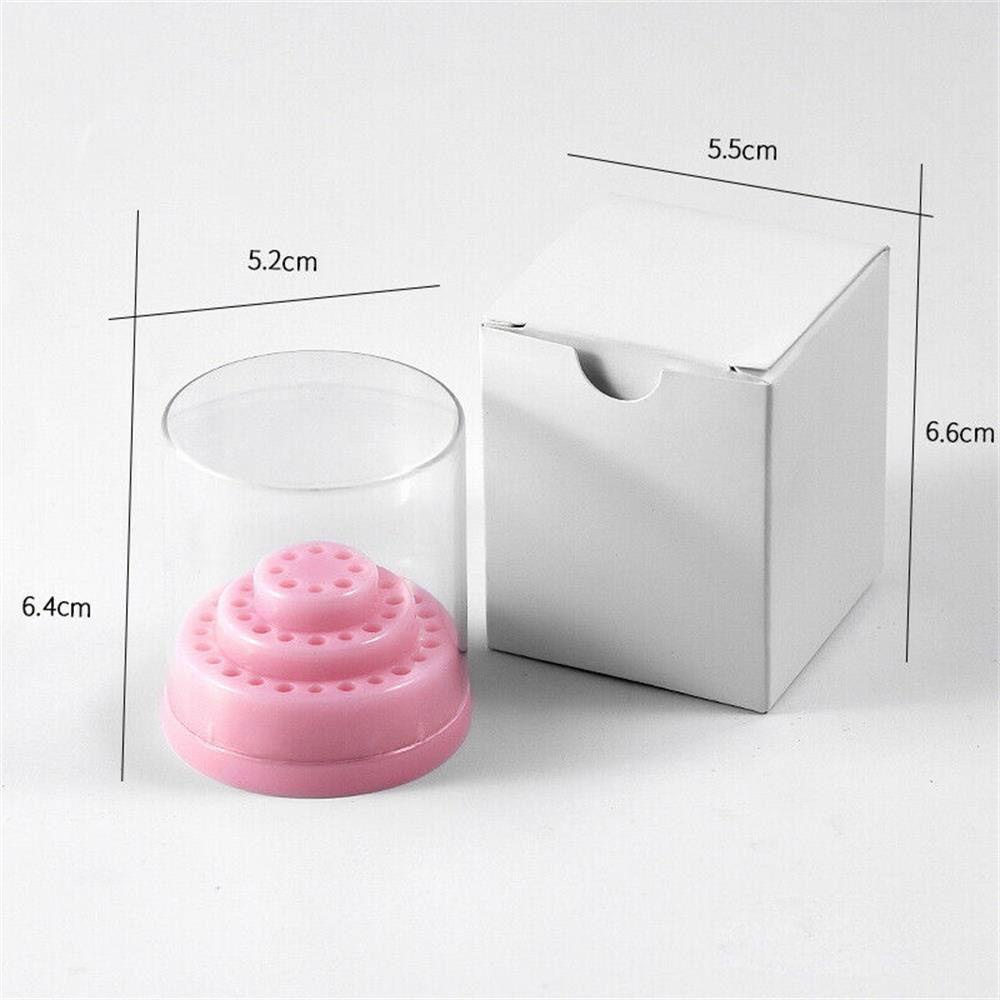 NIUYOU Giá Đỡ Đầu Mài Móng Tay Bằng Thép Không Gỉ Tiện Lợi