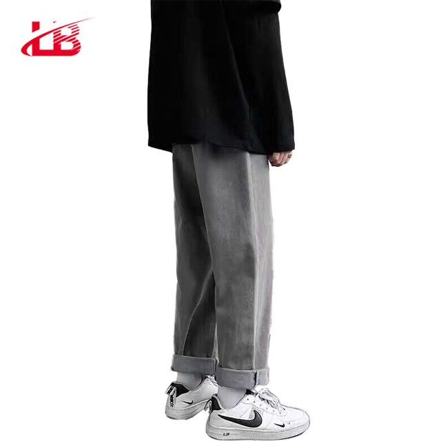 Quần baggy jean nam LB, ống rộng dáng suông BGSH2