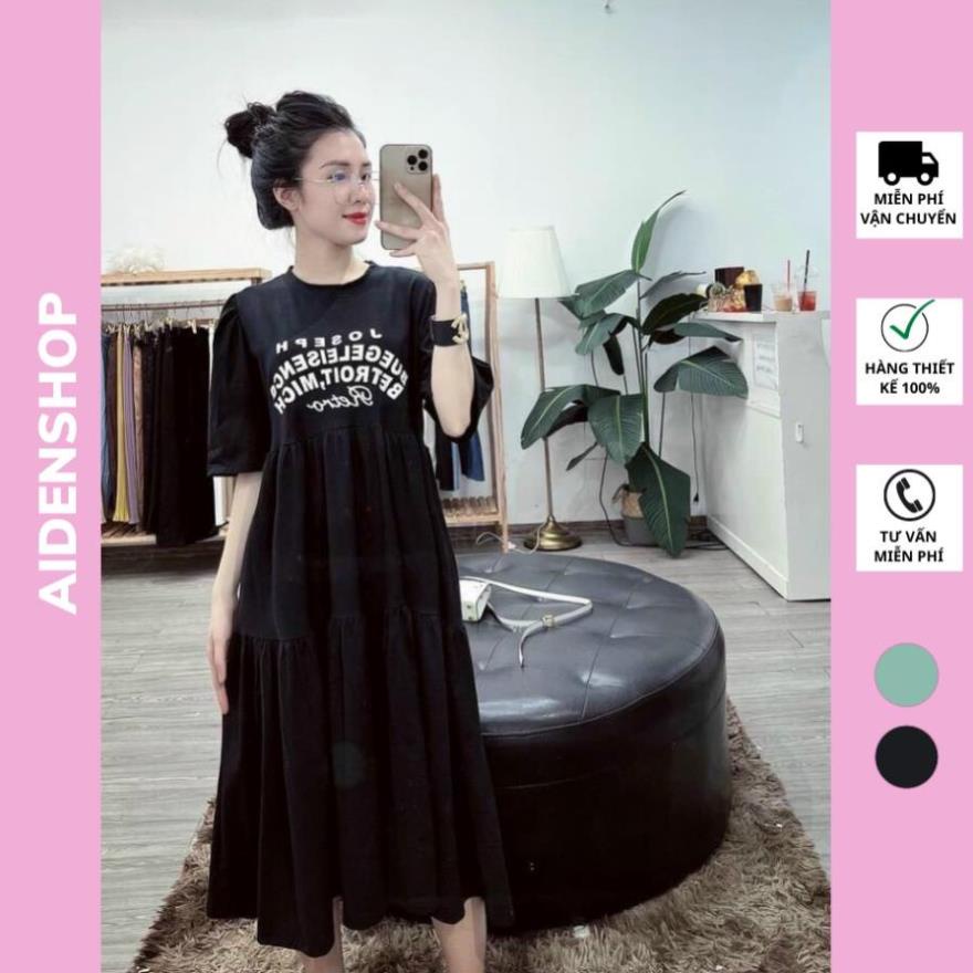 Váy bầu xinh cotton  đầm bầu thời trang cao cấp hè