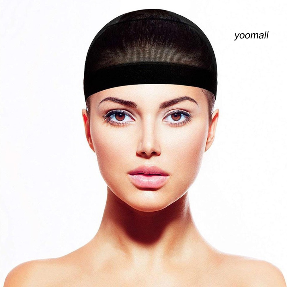 Bộ 2 Mũ Lưới Đội Tóc Giả Unisex Co Giãn