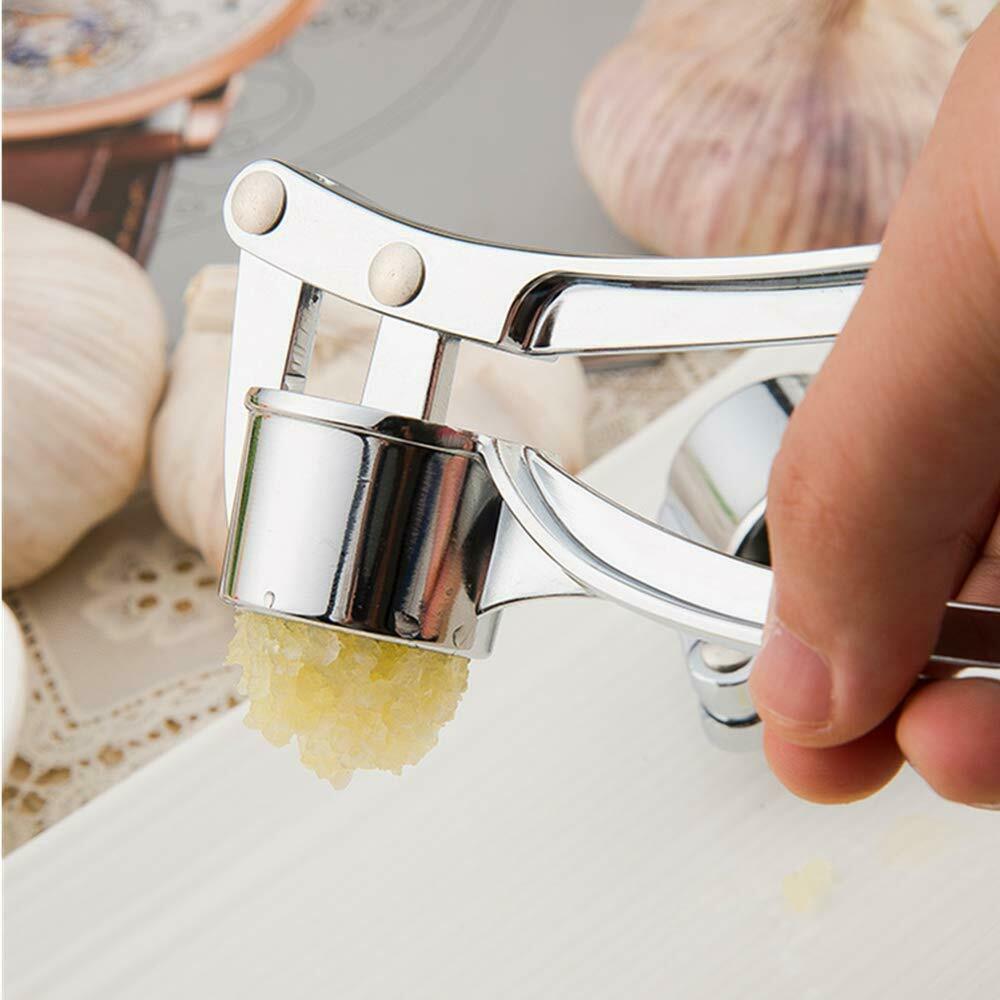 Dụng Cụ Nghiền Tỏi / Gừng / Rau Củ Cầm Tay Bằng Thép Không Gỉ Cho Nhà Bếp