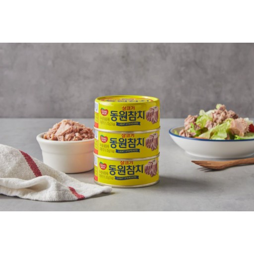 [DONGWON] CÁ NGỪ TRẮNG 150G - [동원]  살코기 참치 150G