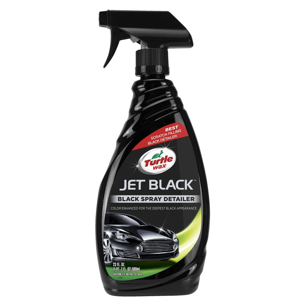 Chai Xịt Bóng Sơn Xe Ô Tô Màu Đen Turtle Wax Jet Black 680ml