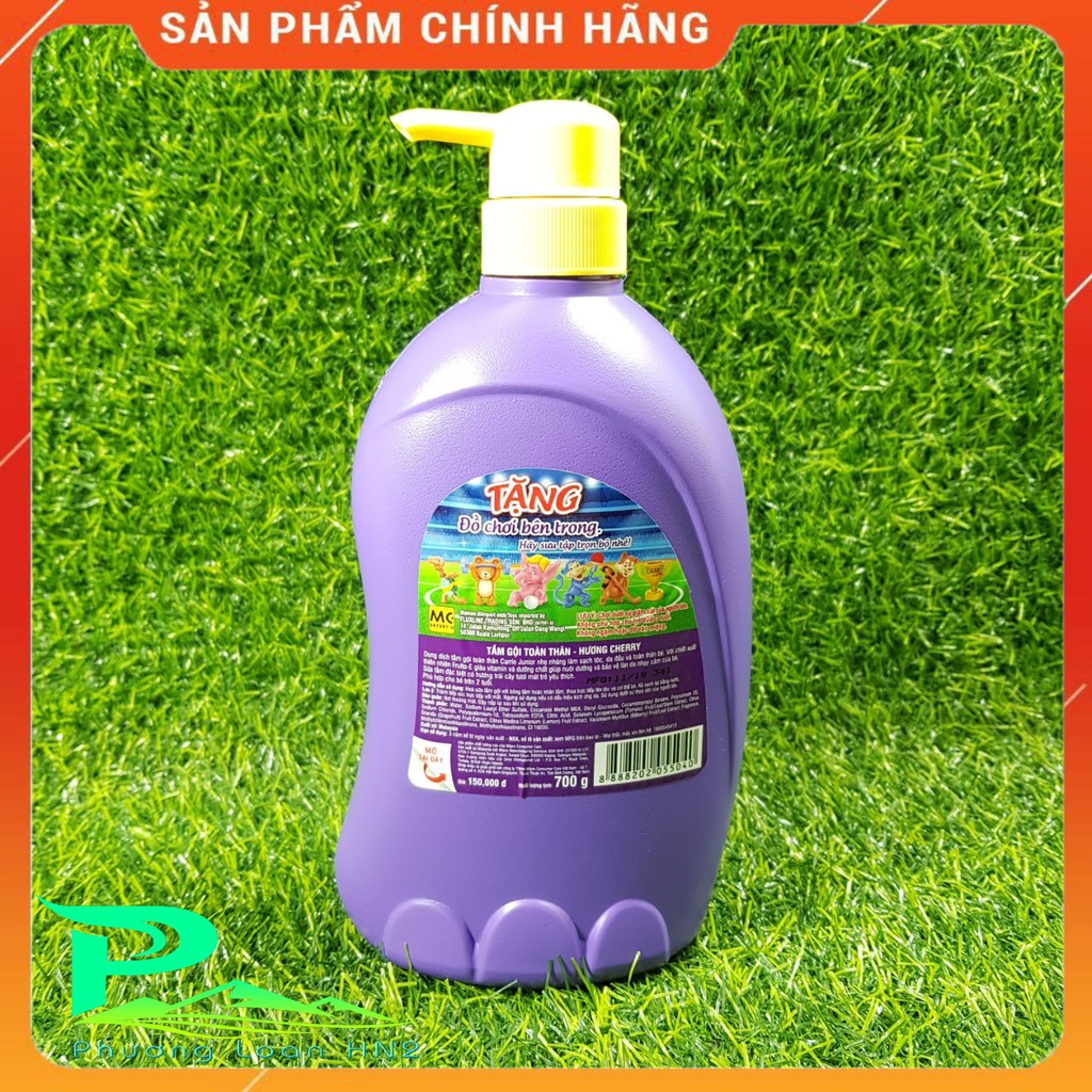 Sữa tắm gội CARRIE JUNIOR cho bé - chai 700g