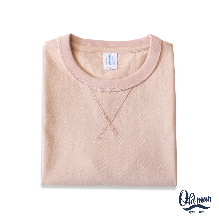 Áo Thun Nam Cổ Bo Chữ V OLDMAN, Cổ Tròn, Tay Đùi Ngắn Cổ Điển 245g Cotton, Áo Thun Vintage Retro Basic Dày Dặn | BigBuy360 - bigbuy360.vn