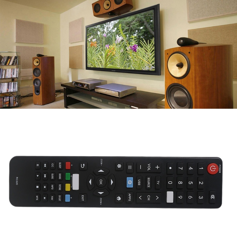 Điều Khiển Từ Xa Rc320 Bền Bỉ Chuyên Dụng Cho Fanco Atvio Rc320 Smart TV Netf