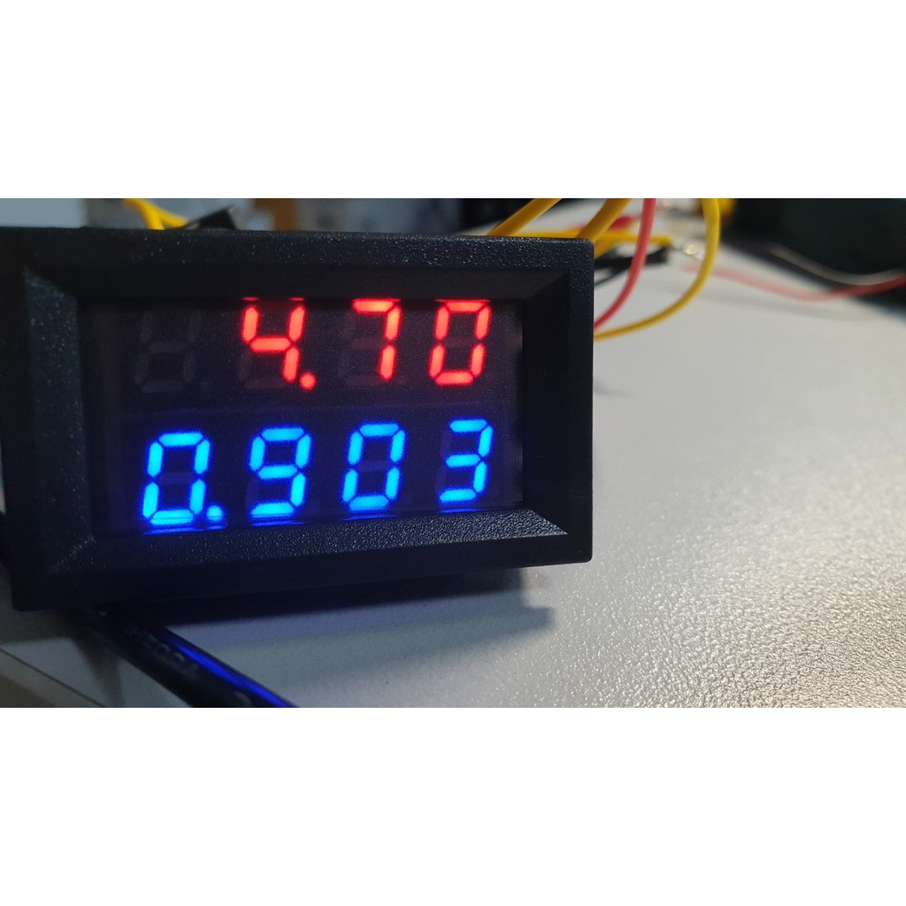 Vôn kế kỹ thuật số DC 0-200V 10A  4 bit