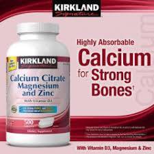 Viên uống Calcium Citrate With Vitamin D, Magnesium and Zinc 500 viên Mỹ