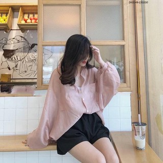 COMBO SƠ MI OVERSIZE + ÁO CROPTOP 2S