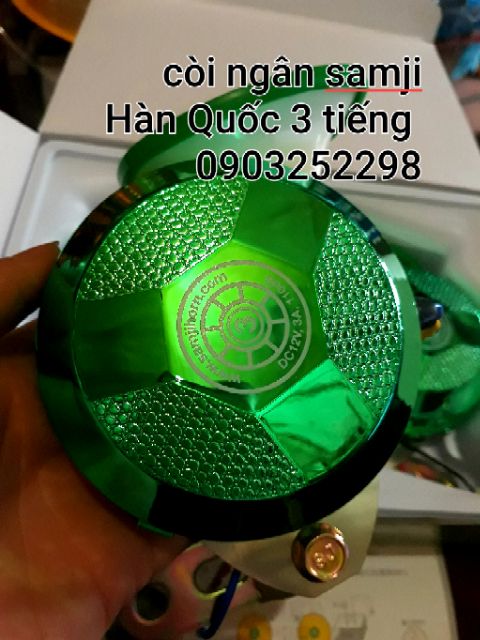 CÒI NGÂN Ô TÔ XE MÁY SAMJI Hàn Quốc 12V-24V có clip tets còi