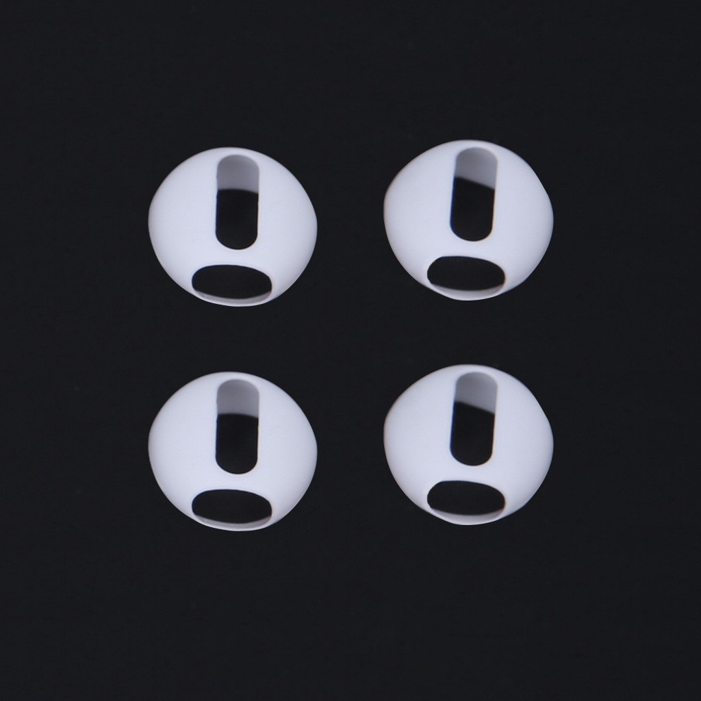Set 2 cặp nút bọc bằng silicon siêu mỏng cho Airpod