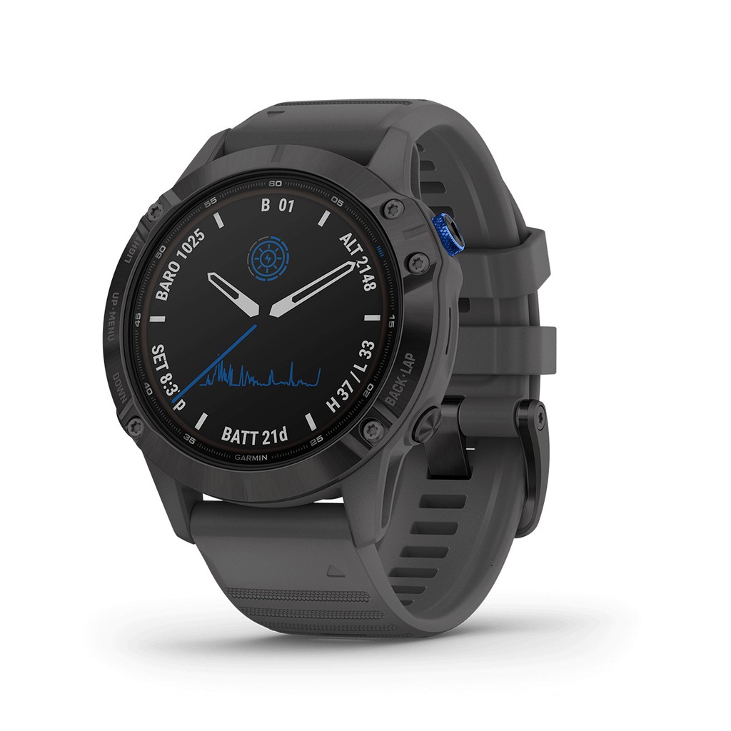 Đồng Hồ Thể Thao Garmin Fēnix 6 Pro Solar - Hàng chính hãng