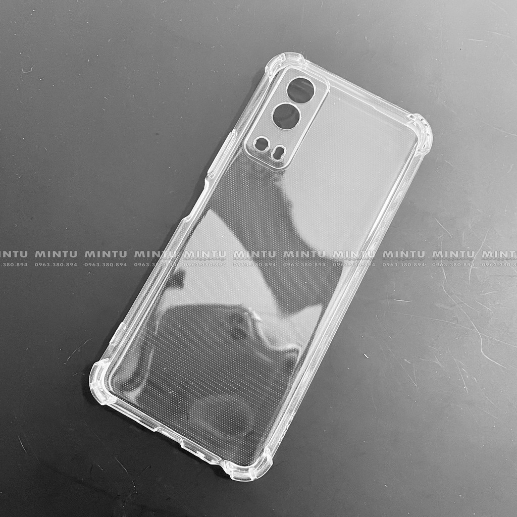 Ốp Vivo Y72 5G trong suốt chống sốc bảo vệ camera TSCS