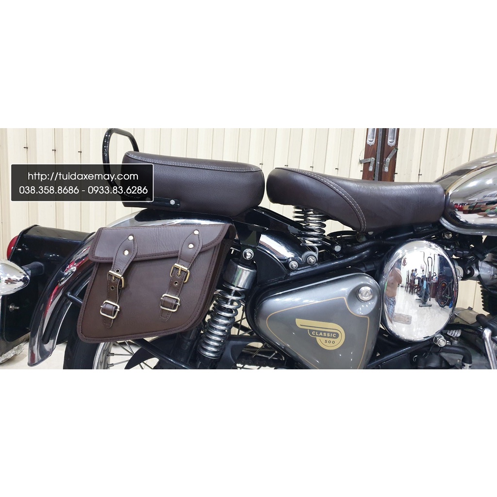 Túi Da Xe Royal enfiel 500 mẫu Chéo