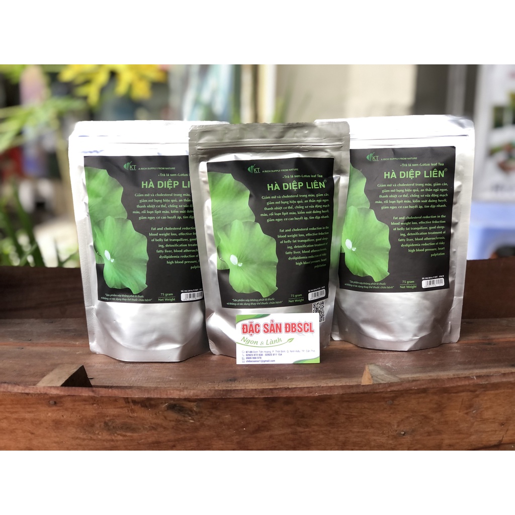 Trà lá sen HÀ DIỆP LIÊN (Đồng Tháp)