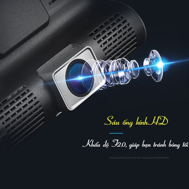 [ COMBO 5 ] Camera hành trình ô tô 3 mắt camera riêng, màn hình 4 inh full HD 1080 | BigBuy360 - bigbuy360.vn