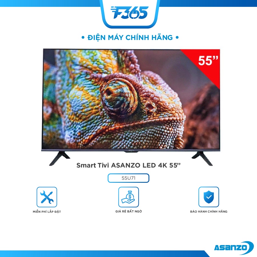 Tivi Asanzo 55U71 LED 4K-Hàng Chính Hãng