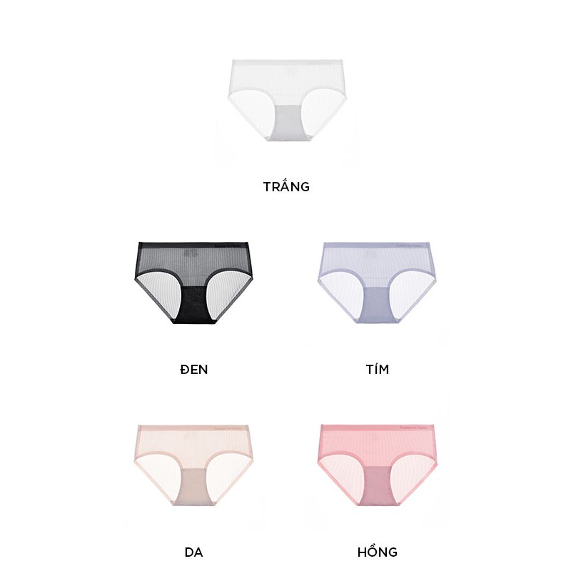 Quần lót nữ đúc su không đường may ép lạnh thông hơi co giãn 4 chiều QL04 | BigBuy360 - bigbuy360.vn