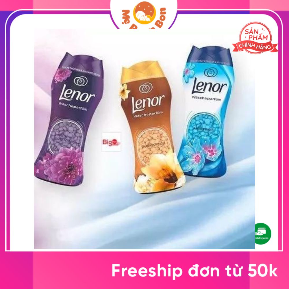 Viên xả vải LENOR Đức 210 g khô hương nước hoa giúp mềm vải quần áo mà còn lưu lại mùi thơm lâu như hương nước hoa