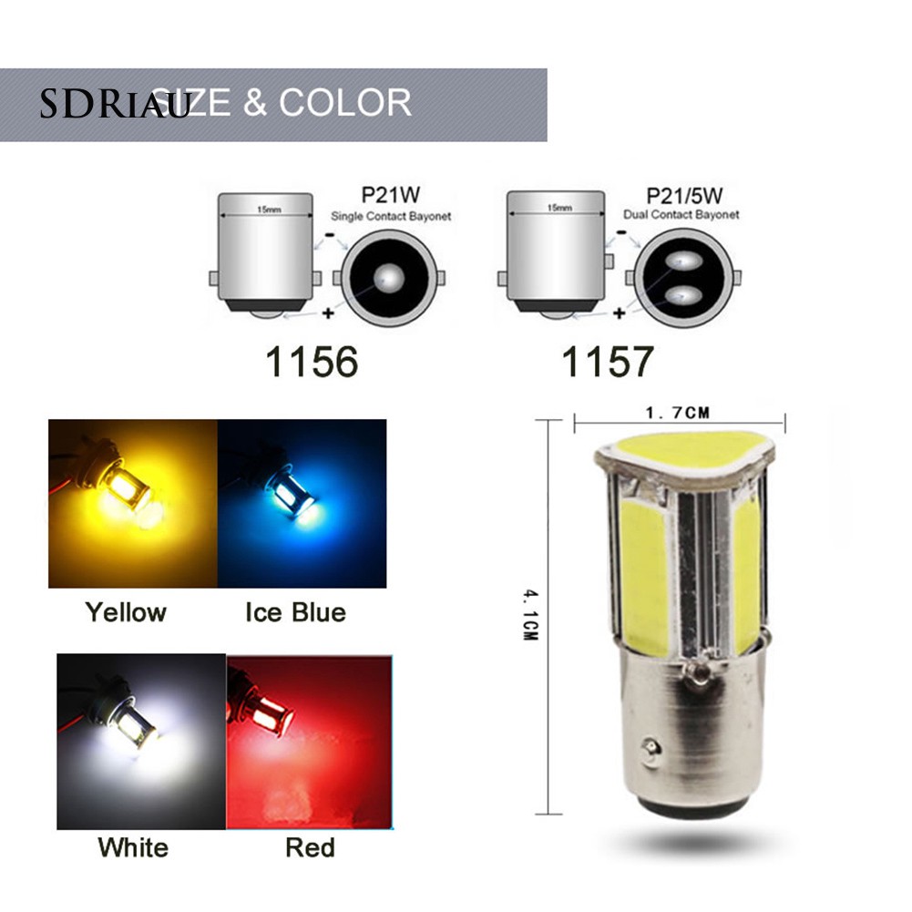 Bóng đèn LED tín hiệu thắng 4 hướng 1156/1157 cho xe hơi